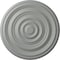 Ekena Millwork Carton Smooth Ceiling Medallion (Fits Canopies up to 9 1/8"), 29 1/8"OD x 1 1/2"P, Primed White CM29CA - alternate 1